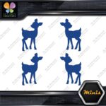 Fawn Deer Baby Cute Young Left & Right Pack of 4 MINI SIZE Decals Stickers Vinyl - Image 11
