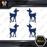 Fawn Deer Baby Cute Young Left & Right Pack of 4 MINI SIZE Decals Stickers Vinyl - Image 12