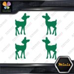 Fawn Deer Baby Cute Young Left & Right Pack of 4 MINI SIZE Decals Stickers Vinyl - Image 15