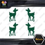 Fawn Deer Baby Cute Young Left & Right Pack of 4 MINI SIZE Decals Stickers Vinyl - Image 16