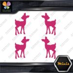 Fawn Deer Baby Cute Young Left & Right Pack of 4 MINI SIZE Decals Stickers Vinyl - Image 20