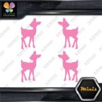 Fawn Deer Baby Cute Young Left & Right Pack of 4 MINI SIZE Decals Stickers Vinyl - Image 21