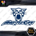 Compatible Arctic Cat Head Open Mouth Fangs Name Logo Vinyls Decals Stickers - Image 13