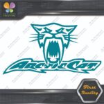 Compatible Arctic Cat Head Open Mouth Fangs Name Logo Vinyls Decals Stickers - Image 14