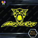 Compatible Arctic Cat Head Open Mouth Fangs Name Logo Vinyls Decals Stickers - Image 5