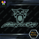 Compatible Arctic Cat Head Open Mouth Fangs Name Logo Vinyls Decals Stickers - Image 6