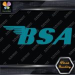 Compatible BSA Motorcycles Wings Name Only Fuel Thank Vinyl Decals Stickers - Image 13