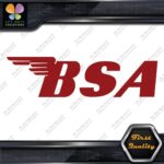 Compatible BSA Motorcycles Wings Name Only Fuel Thank Vinyl Decals Stickers