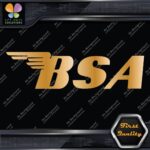 Compatible BSA Motorcycles Wings Name Only Fuel Thank Vinyl Decals Stickers - Image 17