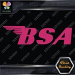 Compatible BSA Motorcycles Wings Name Only Fuel Thank Vinyl Decals Stickers - Image 20