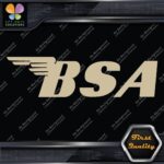Compatible BSA Motorcycles Wings Name Only Fuel Thank Vinyl Decals Stickers - Image 23