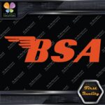 Compatible BSA Motorcycles Wings Name Only Fuel Thank Vinyl Decals Stickers - Image 8