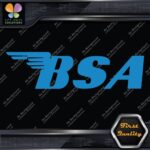 Compatible BSA Motorcycles Wings Name Only Fuel Thank Vinyl Decals Stickers - Image 10