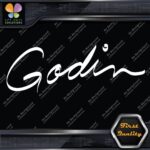 Compatible Godin Guitars Script Name Musical Instruments Decals Stickers Vinyl - Image 3