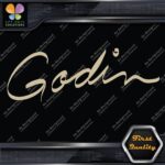 Compatible Godin Guitars Script Name Musical Instruments Decals Stickers Vinyl - Image 23