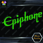 Compatible with Epiphone Guitars Diagonal Logo Musical Vinyl Decals Stickers - Image 12