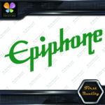 Compatible with Epiphone Guitars Diagonal Logo Musical Vinyl Decals Stickers - Image 13