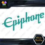 Compatible with Epiphone Guitars Diagonal Logo Musical Vinyl Decals Stickers - Image 14