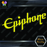 Compatible with Epiphone Guitars Diagonal Logo Musical Vinyl Decals Stickers - Image 16