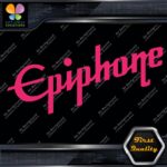Compatible with Epiphone Guitars Diagonal Logo Musical Vinyl Decals Stickers - Image 17