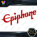 Compatible with Epiphone Guitars Diagonal Logo Musical Vinyl Decals Stickers - Image 4