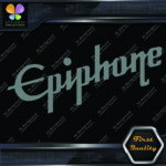 Compatible with Epiphone Guitars Diagonal Logo Musical Vinyl Decals Stickers - Image 6