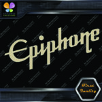 Compatible with Epiphone Guitars Diagonal Logo Musical Vinyl Decals Stickers - Image 10