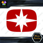 Compatible with Polaris O Star Snowmobile Letter Helmet Vinyl Decals Stickers - Image 3