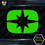 Compatible with Polaris O Star Snowmobile Letter Helmet Vinyl Decals Stickers - Image 9