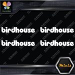 Compatible Birdhouse Skateboards Name Pack of 4 MINI SIZE Decals Stickers Vinyl - Image 3