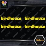 Compatible Birdhouse Skateboards Name Pack of 4 MINI SIZE Decals Stickers Vinyl - Image 5