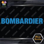 Compatible Bombardier Name Modern Logo Vehicle Aircraft Vinyls Decals Stickers - Image 11