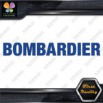 Compatible Bombardier Name Modern Logo Vehicle Aircraft Vinyls Decals Stickers - Image 12