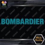 Compatible Bombardier Name Modern Logo Vehicle Aircraft Vinyls Decals Stickers - Image 13