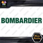 Compatible Bombardier Name Modern Logo Vehicle Aircraft Vinyls Decals Stickers - Image 16