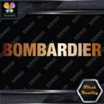 Compatible Bombardier Name Modern Logo Vehicle Aircraft Vinyls Decals Stickers - Image 19