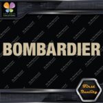 Compatible Bombardier Name Modern Logo Vehicle Aircraft Vinyls Decals Stickers - Image 23