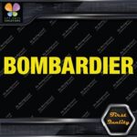 Compatible Bombardier Name Modern Logo Vehicle Aircraft Vinyls Decals Stickers - Image 6