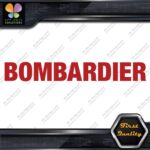 Compatible Bombardier Name Modern Logo Vehicle Aircraft Vinyls Decals Stickers - Image 9