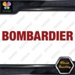 Compatible Bombardier Name Modern Logo Vehicle Aircraft Vinyls Decals Stickers - Image 10