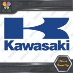 Compatible Kawasaki Vintage K Name Rectangle Motorcycles Vinyl Decals Stickers - Image 15