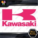 Compatible Kawasaki Vintage K Name Rectangle Motorcycles Vinyl Decals Stickers - Image 17
