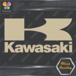 Compatible Kawasaki Vintage K Name Rectangle Motorcycles Vinyl Decals Stickers - Image 22