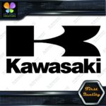 Compatible Kawasaki Vintage K Name Rectangle Motorcycles Vinyl Decals Stickers - Image 6