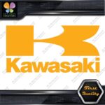 Compatible Kawasaki Vintage K Name Rectangle Motorcycles Vinyl Decals Stickers - Image 9