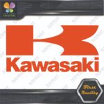 Compatible Kawasaki Vintage K Name Rectangle Motorcycles Vinyl Decals Stickers - Image 10