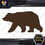 Bear Walking Wildlife Big Animals Hunting Silhouette Decals Stickers Vinyl