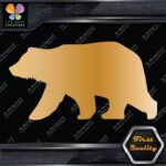 Bear Walking Wildlife Big Animals Hunting Silhouette Decals Stickers Vinyl - Image 18