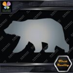 Bear Walking Wildlife Big Animals Hunting Silhouette Decals Stickers Vinyl - Image 19