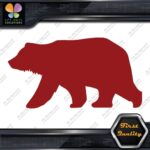 Bear Walking Wildlife Big Animals Hunting Silhouette Decals Stickers Vinyl - Image 10